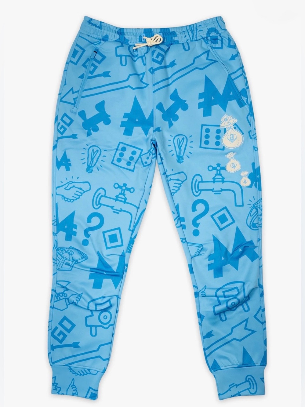 Baseball Lifestyle 101 Grand Slam Collector Relaxed Fit Youth Joggers M *NWT
